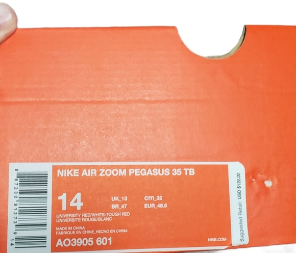 Nike Air Zoom Pegasus 35 *New* Size 14 - Picture 7 of 7